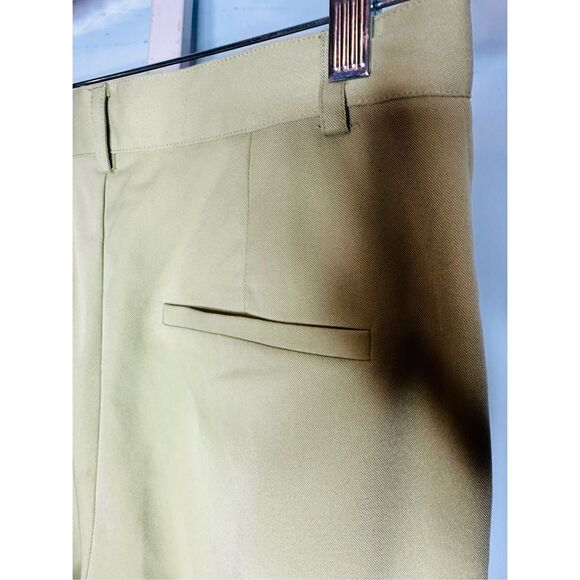 Elodie NWT Pleated Straight Leg Pistachio Pants size small - Picture 7 of 7